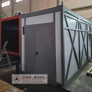Контейнер для трансформаторов, щитового оборудования и ИБП