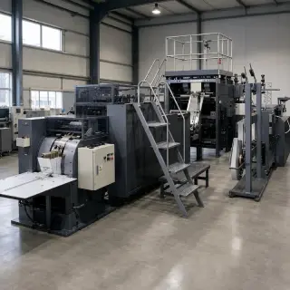 TS5525H — пакетоделательная машина для производства бумажных SOS-пакетов