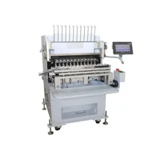 12 шпиндельный станок рядовой намотки KS-W809