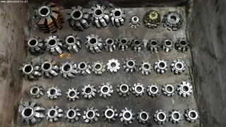 Модульные червячные фрезы на 1-8 зубофрезерный станок