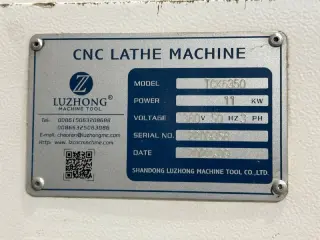 Токарный станок luzhong TCK6350 бу