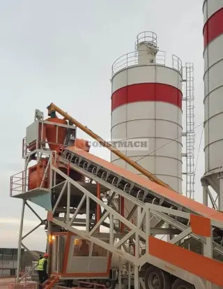 Constmach 120 м3 / ч Мобильный бетонный завод