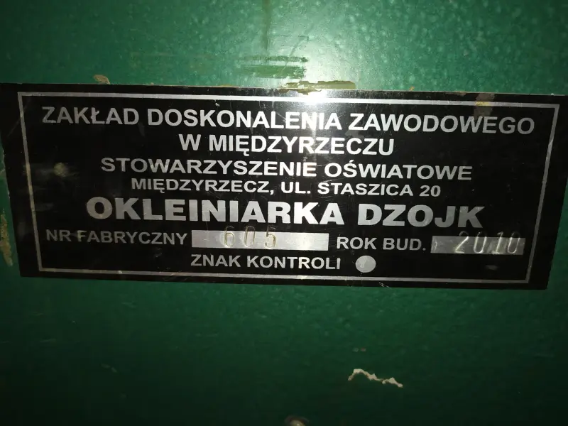 Станок кромкооблицовочный для оклейки кромкой DZOJKSWW.794-184