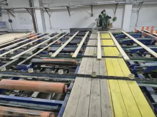 Автоматизированная линия сортировки сухой доски