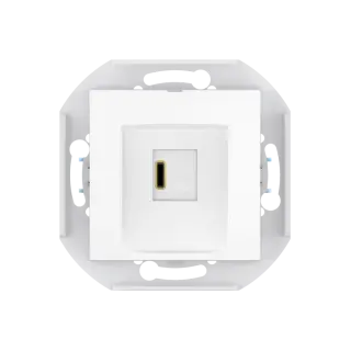 Розетка скрытой установки CADUCEUS ALING PRESTIGE USB, тип С, для зарядки, 1-го устройства, 3А, 5В=, 250В~, механизм