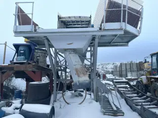 Линия дробления кубовидного щебня
