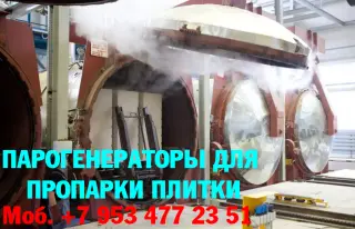 парогенератор для пропарочной камеры тротуарной плитки