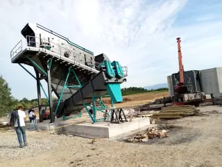 CONSTMACH Шнековая пескомойка - 100 TPH