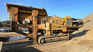 Запчасти гусеничного хода дробильных установок EXTEC C10