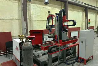Плазменная наплавка SBI PMI-500 буровые трубы валы