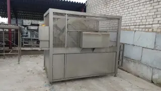 миксер для пастообразных продуктов с поворотной чашей на раме