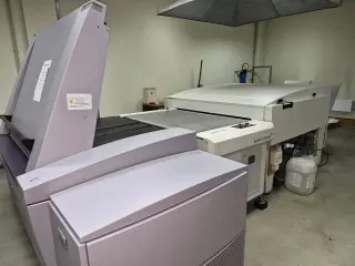 CTP Kodak Trendsetter 800 II Quantum, 2006 г.в.,проявка InterPlater 135, приемочный стеккер