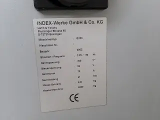 Токарно фрезерный станок с ЧПУ INDEX G 200