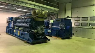 ГПУ газопоршневой генератор M W M 2020-V20