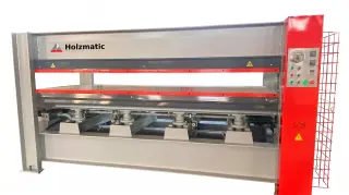 Прессы горячие гидравлические для облицовывания плоских щитов HOLZMATIC HC, HC 30-120/1