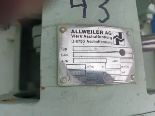 Нефтяной насос ALLWEILER CGA-Gg 65-200 с хранения