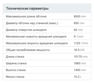 Токарно-винторезный станок TOS SUS 63 РМЦ 8000 (Чехия)
