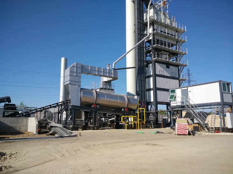 Асфальтобетонный завод NFLG LBG3000, 240 т/ч, смеситель 3000кг, 6 фракций