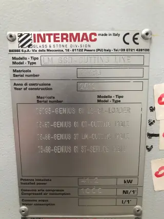 Линия резки стекла jumbo-формата Intermac Genius