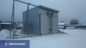 СУШИЛЬНАЯ КАМЕРА СКД-60 С ТЕПЛОАГРЕГАТОМ УВН-250 В Г. ОПОЧКА, ПСКОВСКОЙ ОБЛАСТИ