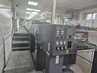 Man Roland R 510 OB PLV 5/5, 2008 г. в., 10 секций +лак, 201 млн. отт