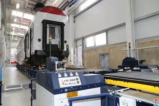 Подрельсовый колёсотокарный станок для железнодорожной отрасли DANOBAT D 3000 С чпу 6110 = Mach4metal