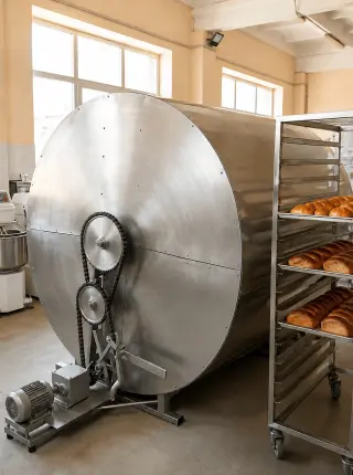 Печь карусельная газовая
