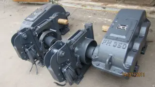 Редуктор крановый вертикальный РМ350-16-12.