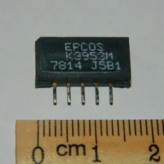 ПЧ-фильтр Epcos K3953M (33,90 MHz; 38,90 MHz) 7814 J5B1