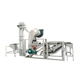 Станок для чистки конопляных семян 150KGH