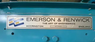 Линия по производству обоев проект WO 31380. Производство «Emerson and Renwick», Великобритания