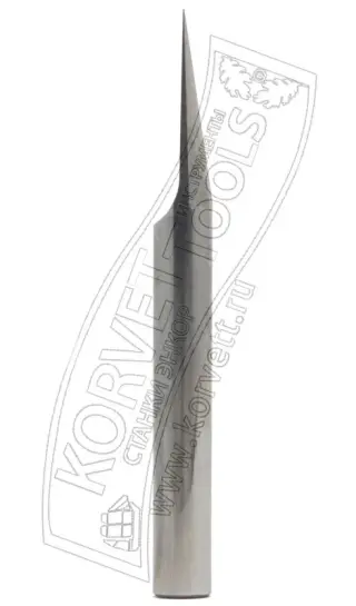 113-3201. Фреза гравировальная твердосплавная D3.175 R0.1 TL38 А10°