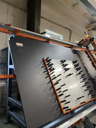 гвоздезабивной станок с ЧПУ PALLETMAX 6000, бренд STAKMA (Литва)