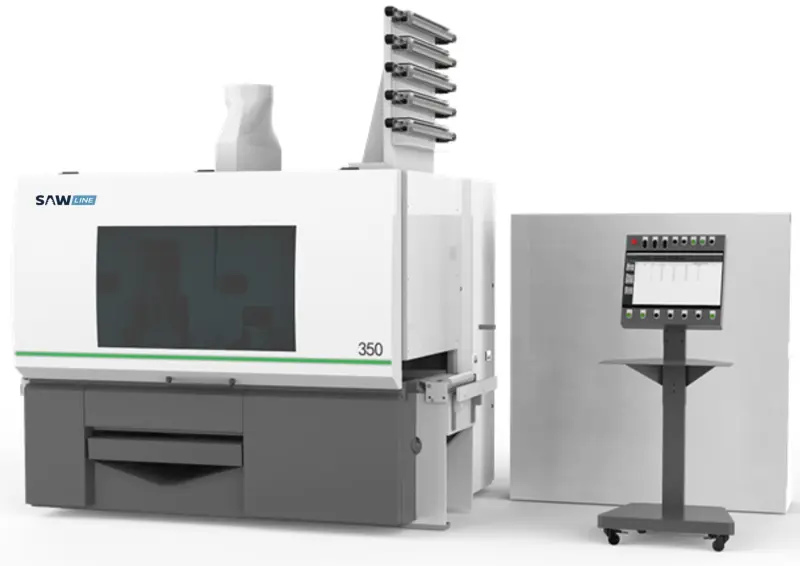Многопильный станок с плавающими пилами SAWLINE  FRS-350/450 optimiz, FRS-450 optimiz