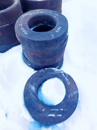 Поковка кольцо 38хн3ма и 14Х17Н2, размеры в описании