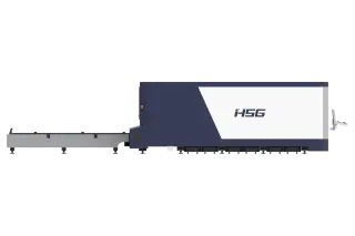 Оптоволоконный лазерный станок высокой мощности HS-G4020H/4000 IPG