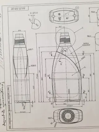 Экструзионно выдувная машина DC-SBM 100. Изделия 0.5 л-10 л