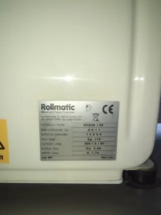 Тестораскаточная машина ROLLMATIC SH50В/08