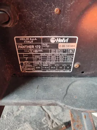 Сварочный аппарат-инвертор HELVI полуавтомат, 2,7кВт, PANTHER 172 GAS-NO GAS