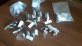 Гайки накидные, сталь 45