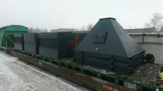 Батарейные циклоны ЦБ производительностью 11 000–43 000 м³/ч