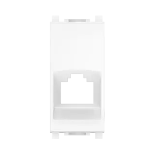 Адаптер CADUCEUS ALING EXPERIENCE для Keystone RJ12/RJ45 с антибактериальной защитой