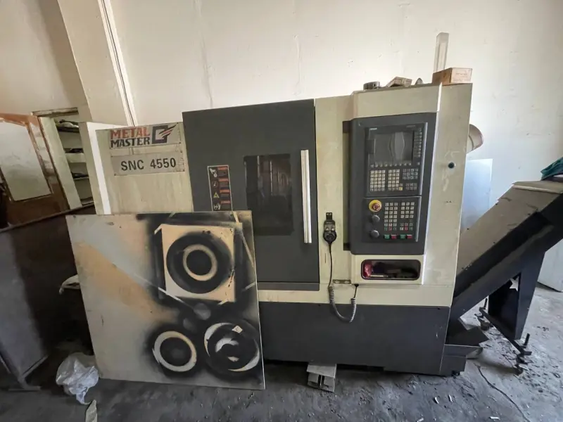 Станок токарный с ЧПУ с наклонной станиной SNC 4550