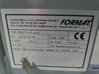 Обрабатывающий центр чпу Felder Format4 profit H10
