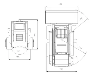 МИНИПОГРУЗЧИК С БОРТОВЫМ ПОВОРОТОМ LOCUST L753