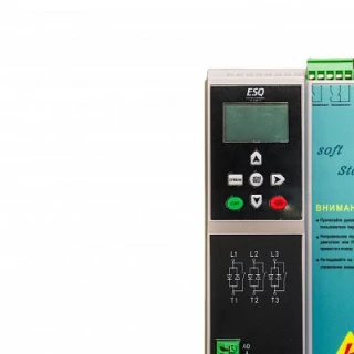 Устройство плавного пуска ESQ-GS9mini-110 (220А, 380В, 110кВт, встроенный шунтирующий контактор)