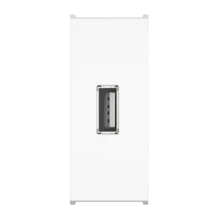 Встраиваемая розетка USB 2.0 тип А CADUCEUS ALING MODE для зарядки 1-го устройства, механизм