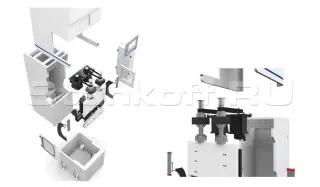 Электромеханический мини гибочный станок FMK 30/1250 4 axis