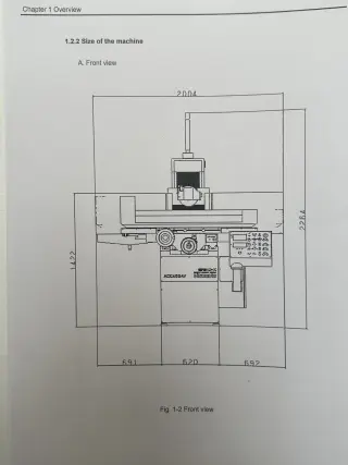 Плоскошлифовальный станок OKAMOTO - ACC 450 AV