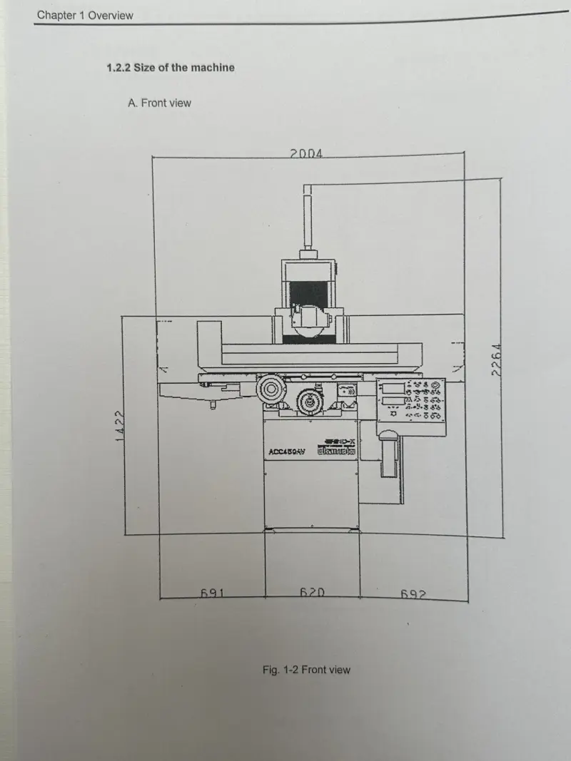 Плоскошлифовальный станок OKAMOTO - ACC 450 AV